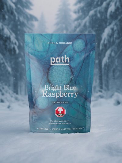 Bright Blue Raspberry - Magic Mushroom Gummies
